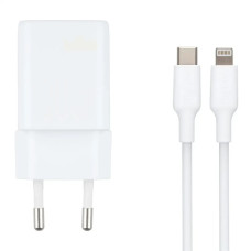 Сетевое зарядное устройство SENTEO Z-16L USB-C PD 30W Type-C to Lightning (1Port) (Белый  White)