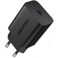 Мережеве зарядний пристрій SENTEO Z-13 USB-C 3A PD 25W (1Port) (black)