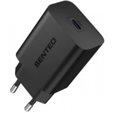 Мережеве зарядний пристрій SENTEO Z-13 USB-C 3A PD 25W (1Port) (black)