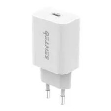 Мережеве зарядний пристрій SENTEO Z-13 USB-C 3A PD 25W (1Port) (white)