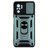 Чехол-Ударопрочный Camshield Serge Ring Xiaomi Redmi Note 10 / Note 10s / Poco M5s, Зеленый