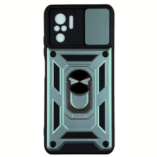 Чехол-Ударопрочный Camshield Serge Ring Xiaomi Redmi Note 10 / Note 10s / Poco M5s, Зеленый