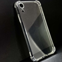 Чехол-силикон Getman Ease logo усиленные углы iPhone XR, Прозрачный