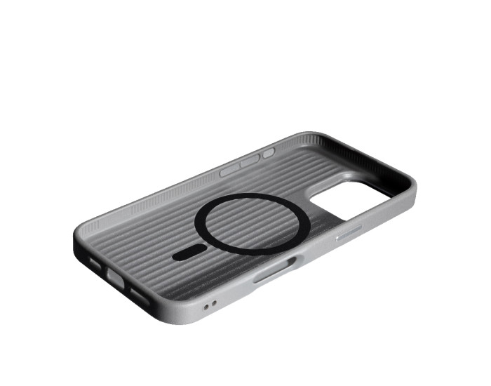 Чехол-силикон Carbon Case (MagSafe) iPhone 15 Grey