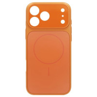 Чохол-силікон iPhone 17 Style with MagSafe iPhone 14 Pro Max Orange