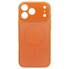 Чохол-силікон iPhone 17 Style with MagSafe iPhone 14 Pro Orange
