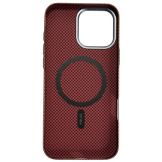 Чехол-силикон Piblue Magentic MagSafe (PL-99) Carbon iPhone 16 Pro Max коричневый
