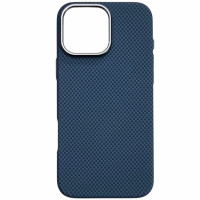 Чехол-силикон Piblue Magentic MagSafe (PL-99) Carbon iPhone 16 Pro синий