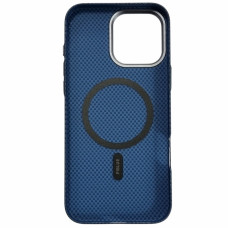Чехол-силикон Piblue Magentic MagSafe (PL-99) Carbon iPhone 16 Pro синий