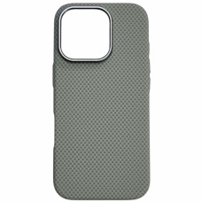 Чехол-силикон Piblue Magentic MagSafe (PL-49) Carbon iPhone 16 Pro титановый серый