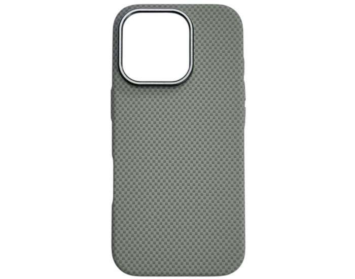 Чехол-силикон Piblue Magentic MagSafe (PL-49) Carbon iPhone 16 Pro титановый серый
