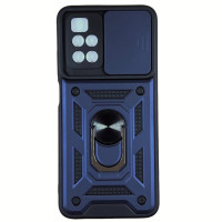 Чехол-Ударопрочный Camshield Serge Ring Xiaomi Redmi 10 (Синий)