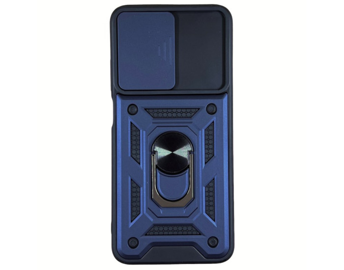 Чохол-Ударостійкий Camshield Serge Ring Xiaomi Redmi 10 (Синій)