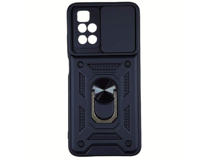 Чохол-Ударостійкий Camshield Serge Ring Xiaomi Redmi 10 (Чорний)