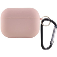 Чохол для AirPods 3 (+ карабін) Pink Sand