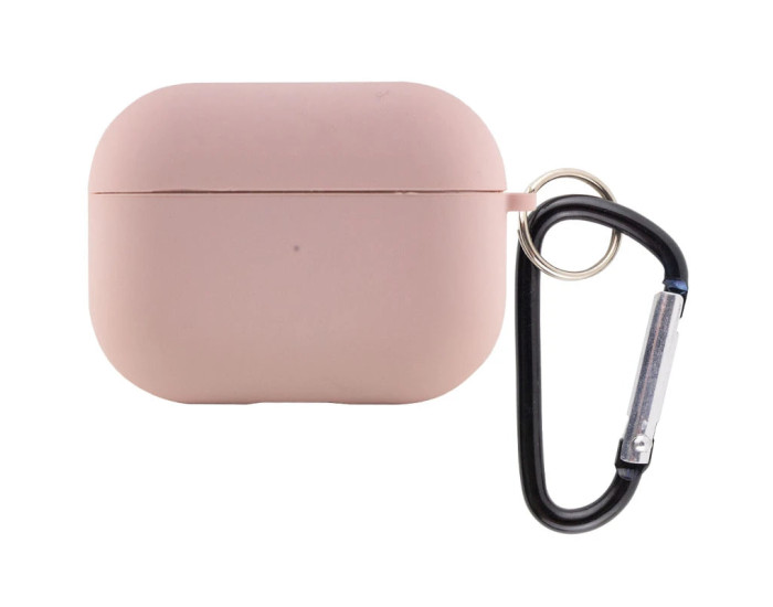 Чехол для AirPods 3 (+ карабин) Pink Sand