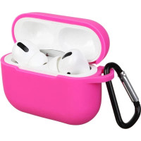 Чехол для AirPods 3 (+ карабин) Hot Pink
