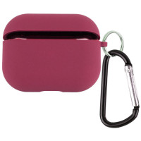 Чохол для AirPods 3 Full Soft Matte Microfiber, Plum