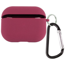 Чехол для AirPods 3 Full Soft Matte Microfiber, Plum