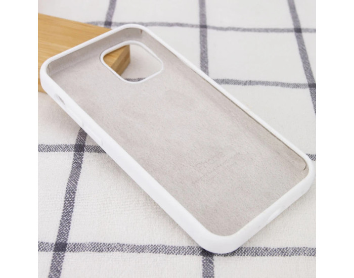 Чехол-силикон оригинал Full Cover Soft Matte iPhone 11 (Белый / White)