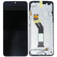 Дисплей с сенсорным экраном (модуль) Xiaomi Redmi 14C /Redmi A3 Pro /Poco C75, черный с рамкой, оригинал, версия HKC-N