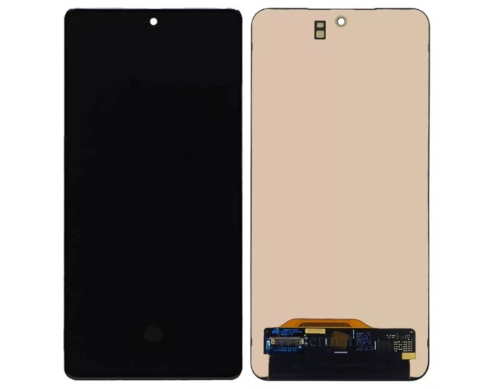 Дисплей з сенсорним екраном (модуль) Samsung G990 Galaxy S21 FE, чорний, переклеювання