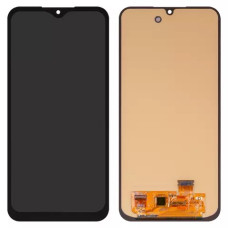 Дисплей з сенсорним екраном (модуль) Samsung A155 A15 /A156 /M156, чорний, переклеювання