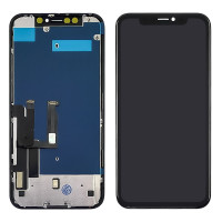Дисплей с сенсорным экраном (модуль) iPhone XR, черный, In-Cell GX