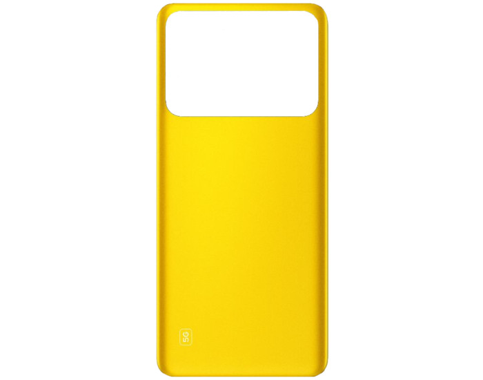 Задняя крышка для Xiaomi Poco M4 Pro 4G, Yellow, оригинал