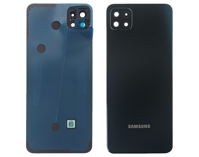 Задняя крышка для Samsung A226B Galaxy A22 5G, серый со стеклом камеры