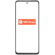 Скло фронтальне c OCA-пленкой Motorola XT2211 Moto G Stylus 2022, чорне, оригінал G+OCA Pro