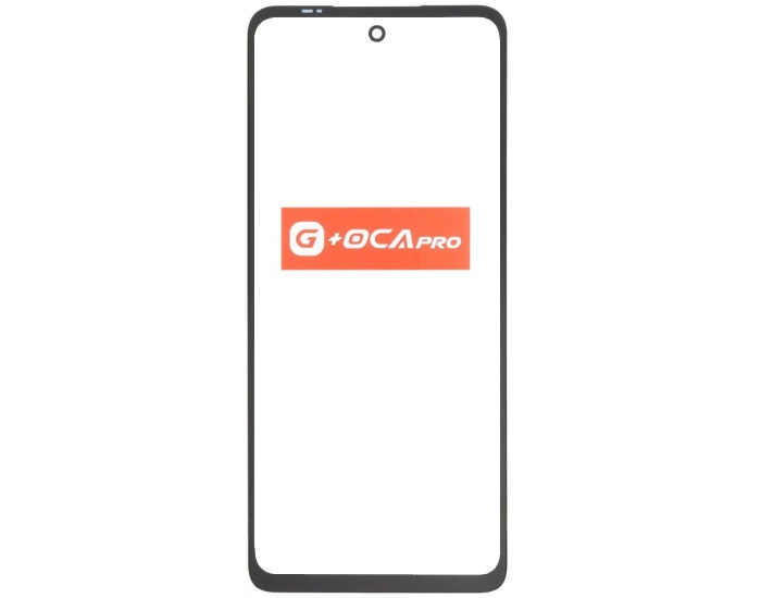 Скло фронтальне c OCA-пленкой Motorola XT2211 Moto G Stylus 2022, чорне, оригінал G+OCA Pro