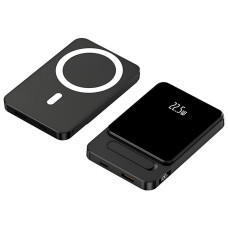 Портативна батарея (Power Bank) A77 MagSafe 22,5W 10 000 mAh, Black