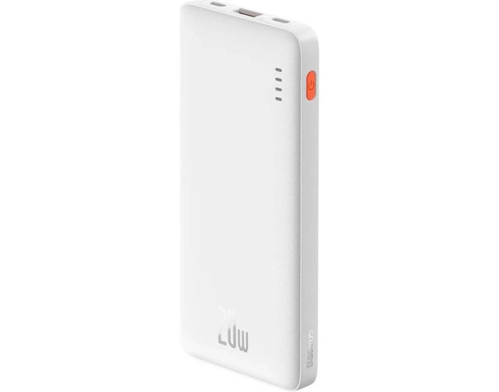 Портативная батарея Baseus Airpow 20W 10 000 mAh (PPQD090002) White