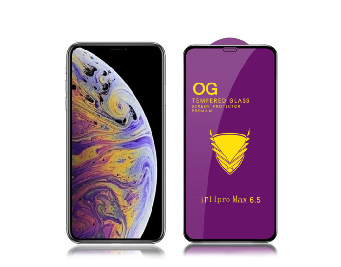 Защитное стекло Tempered Glass OG Premium Xiaomi Redmi Note 10 Pro 4G/5G /Poco X3 GT /Realme GT2 Pro, Black