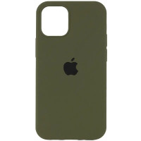 Чехол-силикон оригинал Full Soft Matte iPhone 13 Pro Max, Dark olive