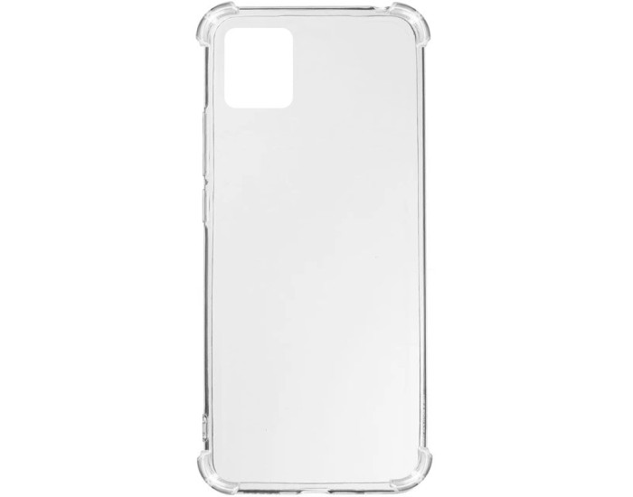 Чехол-силикон Getman Ease logo усиленные углы Samsung Galaxy A04e Прозрачный