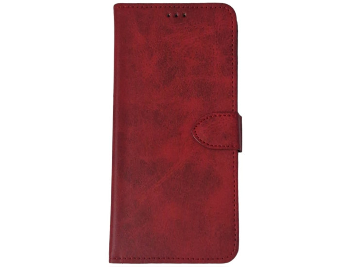 Чохол-книга Leather Folio New Samsung A246 Galaxy A24 4G Red (магнітна застібка)