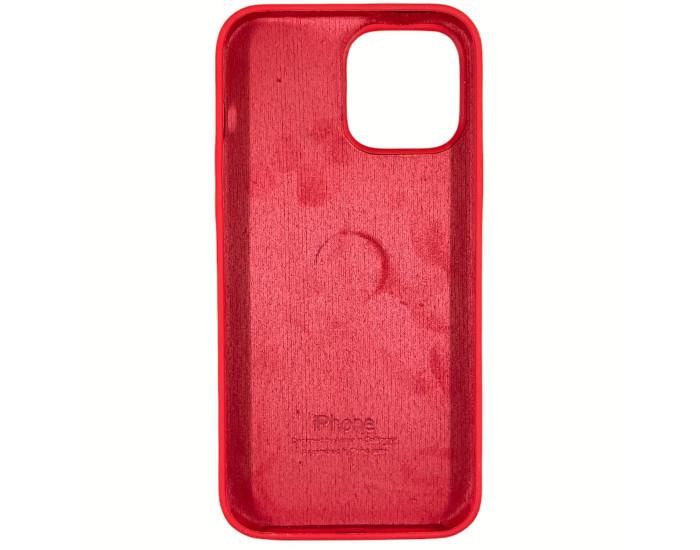 Чохол-силікон оригінал Full Soft Matte iPhone 13 Pro Max (Red / Червоний)