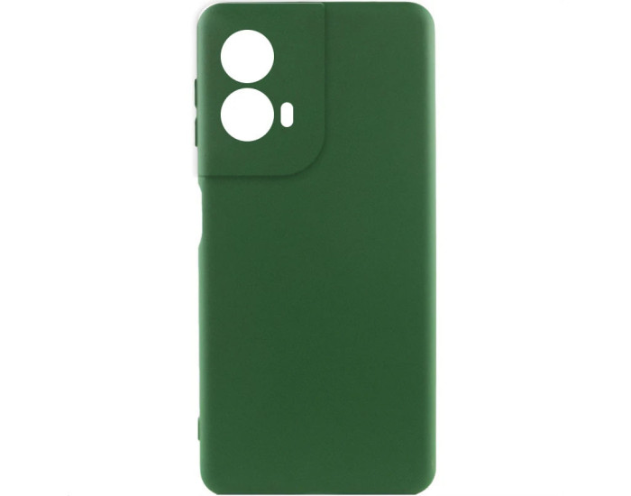 Чохол-силікон Cover Lakshmi Full Camera Motorola Edge 50 Fusion Темно-Зелений