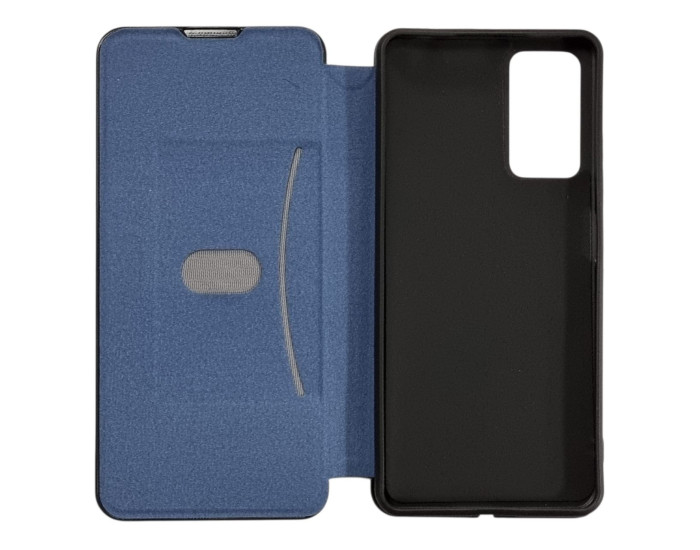 Чохол-книга шкіряний Belora Motorola Moto G06, Темно-синій