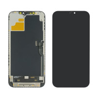 Дисплей с сенсорным экраном (модуль) iPhone 12 Pro Max, черный, DD-OLED (без ошибки)