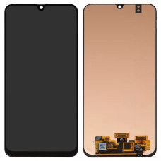 Дисплей с сенсорным экраном (модуль) Samsung M307 M30s /M305 M30 /M215 M21 /M315 M31, черный, оригинал, переклейка