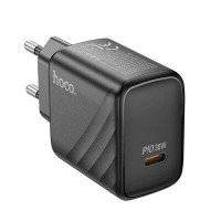 Сетевое зарядное устройство Hoco CS22A Value Single Port (PD30W) charger, Black