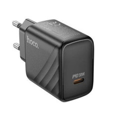 Мережеве зарядний пристрій Hoco CS22A Value Single Port (PD30W) charger, Black