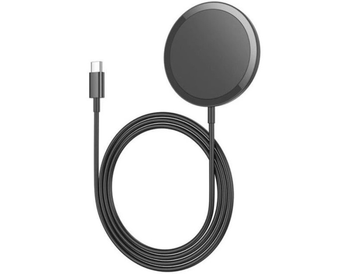 Бездротова зарядка HOCO CW52 Enjoy magnetic wireless fast charging (Чорний / Black)