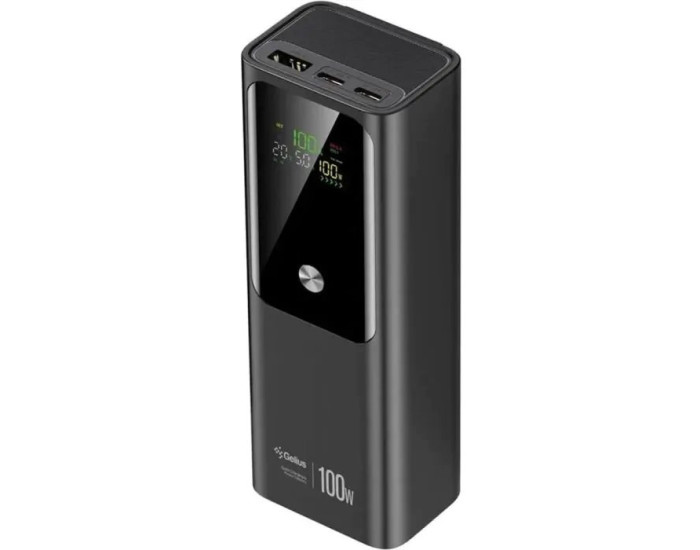 Портативная батарея (Power Bank) Gelius GT GP-PB307 QC+PD 100W 20000mAh Black