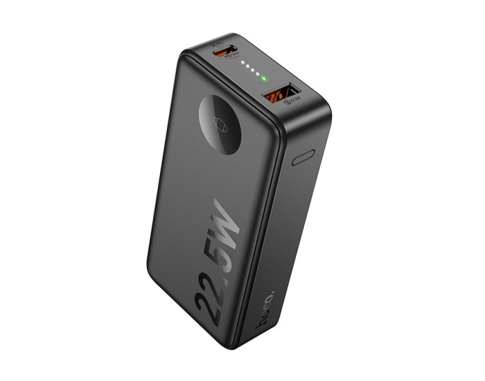Портативная батарея (Power Bank) Hoco Q27B Jewel (22.5W+PD20W) Fully Compatible with Cable (10000mAh) Black