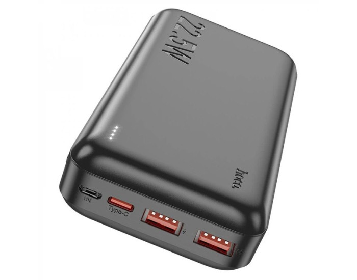 Портативная батарея (Power Bank) Hoco J101A Astute 22.5W 20000mAh, Black