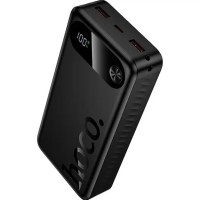 Портативна батарея (Power Bank) Hoco J154A Victorious (22.5W+PD20W) Fully compatible 20 000mAh, Black